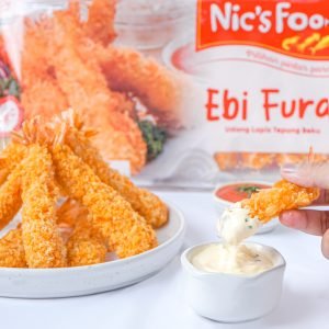 Ebi Furai 51/60 (Udang Lapis Tepung Roti) 18 Tray