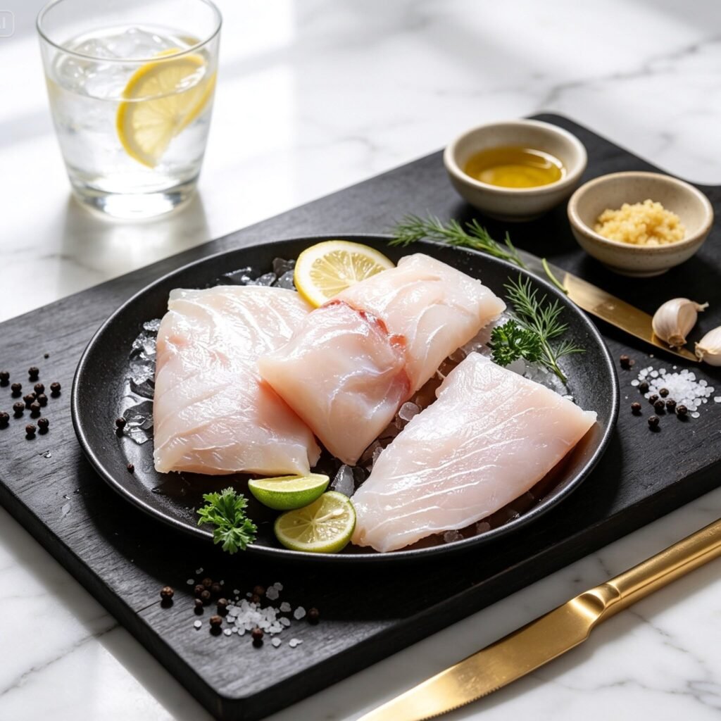 Nic's Food Kerapu Portion Natural 1000gr — Ikan Kerapu Premium Hotel Bintang 5
