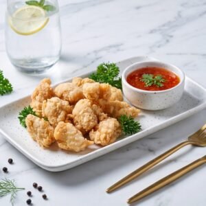Nic's Food Pop Chicken Ayam Crispy Bite-Size 500gr — Popcorn Chicken Gurih Siap Goreng