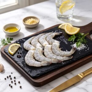 Nic's Food Shrimp Headless Vannamei 51/60 250gr — Udang Tanpa Kepala Segar Siap Masak