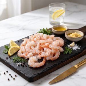 Nic's Food Shrimp Vannamei Sushi Ebi 31/40 250gr — Udang Sushi Premium Siap Pakai